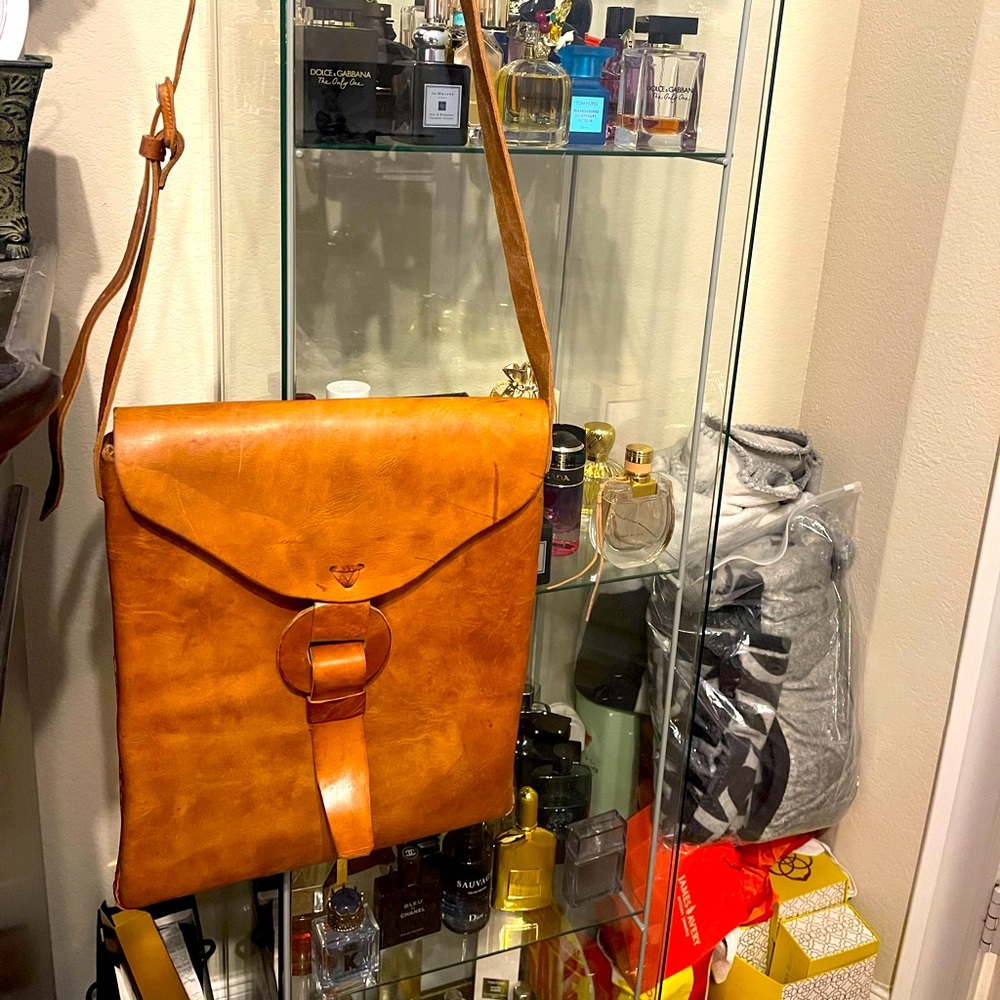 Handmade 100% real leather bag that I picked up in Cozumel Mexico